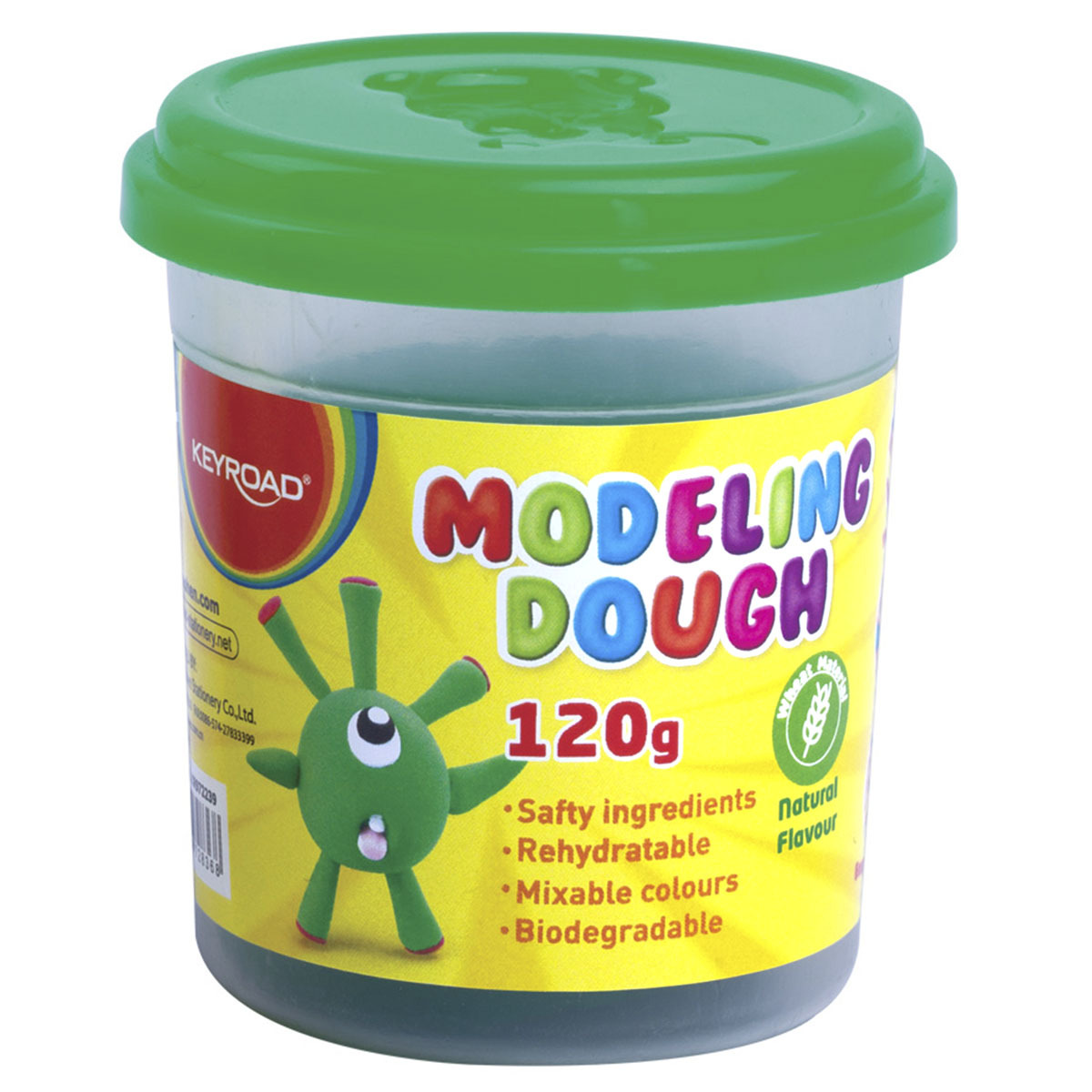 MASA MOLDEABLE KEYROAD 120GR VERDE
