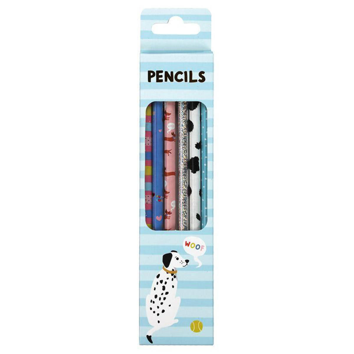 LAPIZ DE GRAFITO PERRITOS 6U