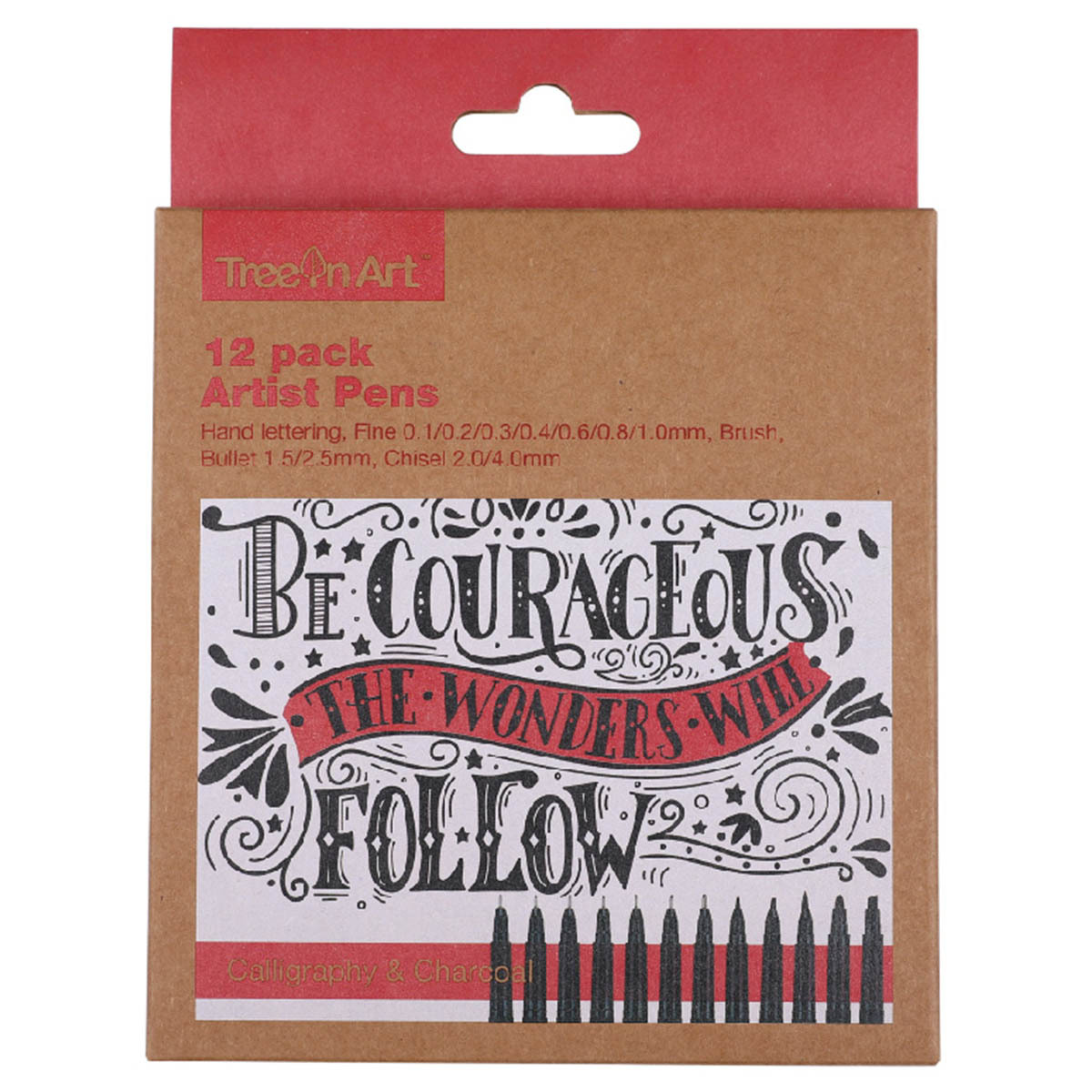PLUMA DE ARTISTA 12U NEGRO (PERFECTO PARA ILUSTRACION Y LETTERING) PUNTA VARIAS: 0.01/0.05/0.1/0.5/0.8/1.0/1.2/2.0/1.4/2.5/3.5/4.0 MM
