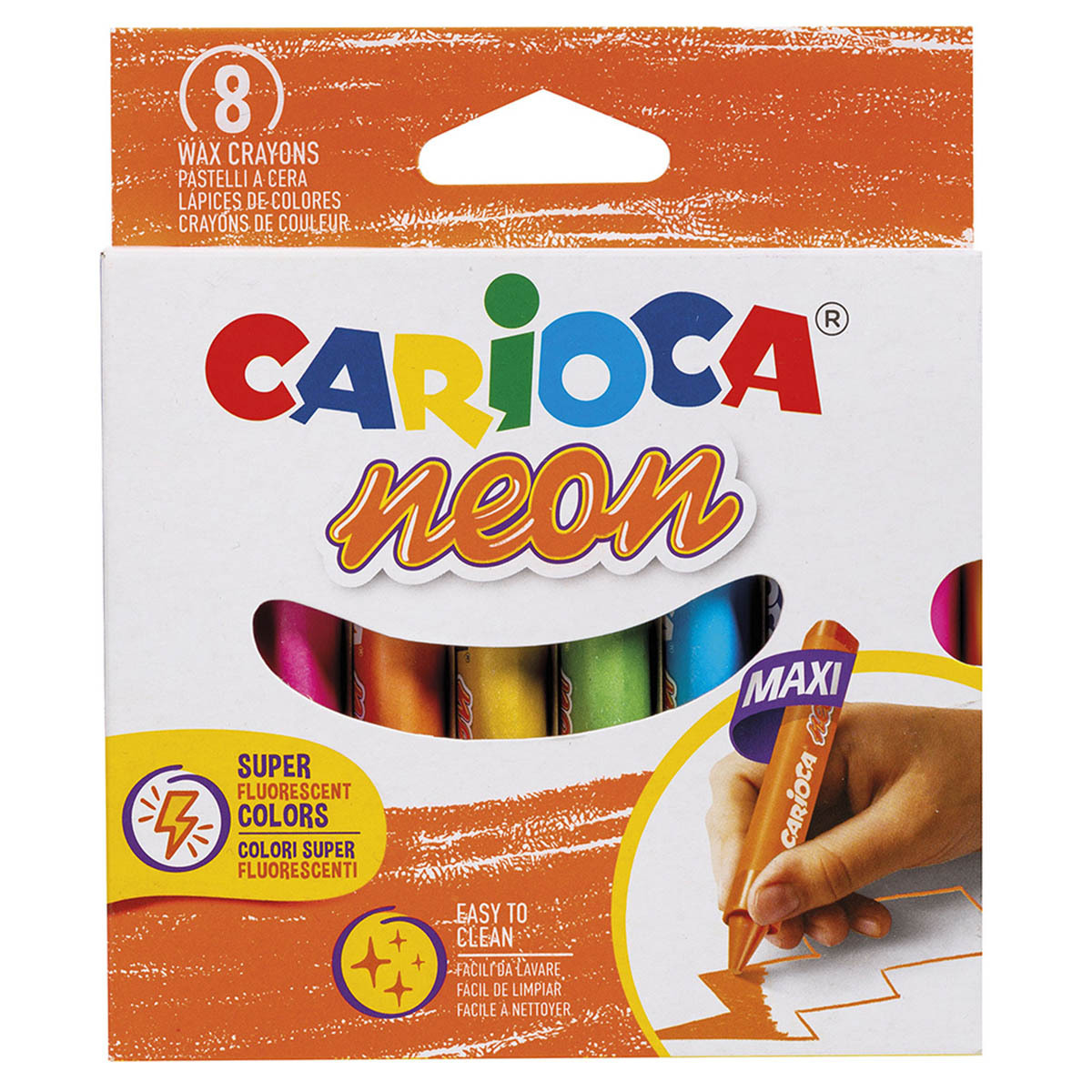 CRAYONES CARIOCA NEON 8U