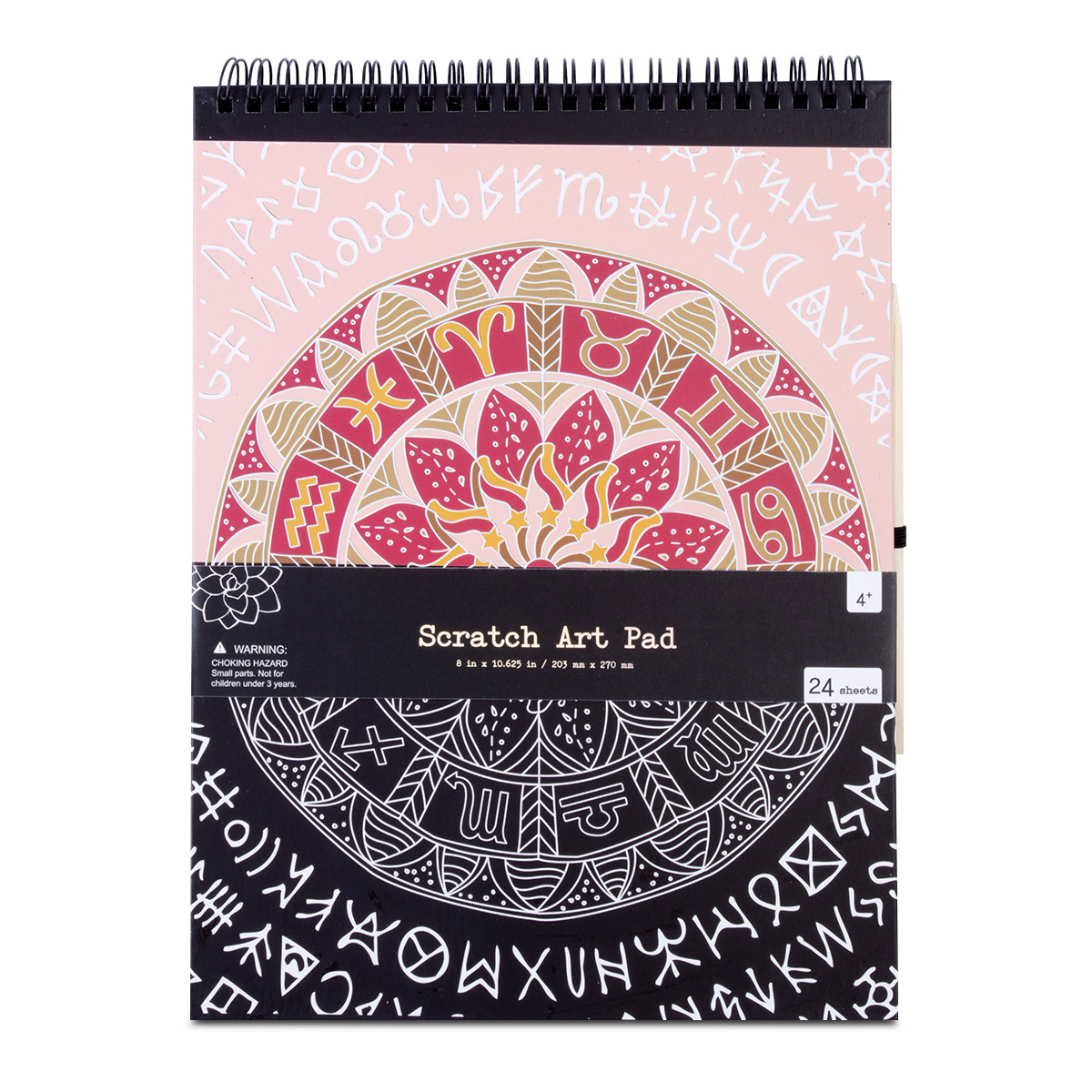 LIBRO DE ARTE CRE8 SCRATCH ART + STYLUS