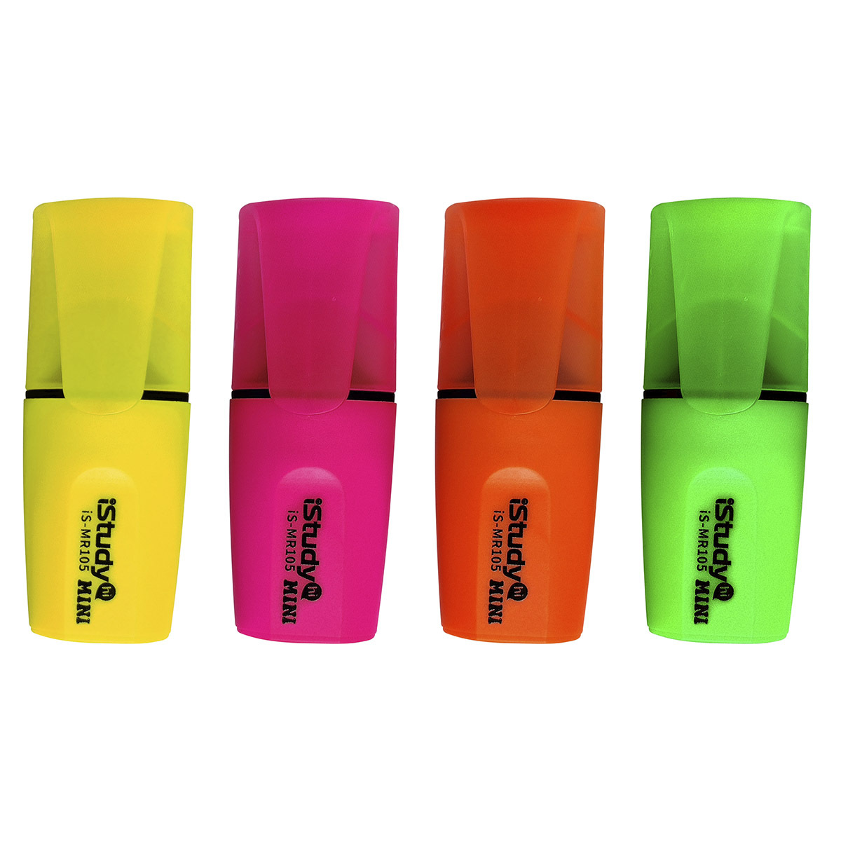 MINI MARCATEXTO ISTUDY NEON CON CLIP (FISHBOWL)