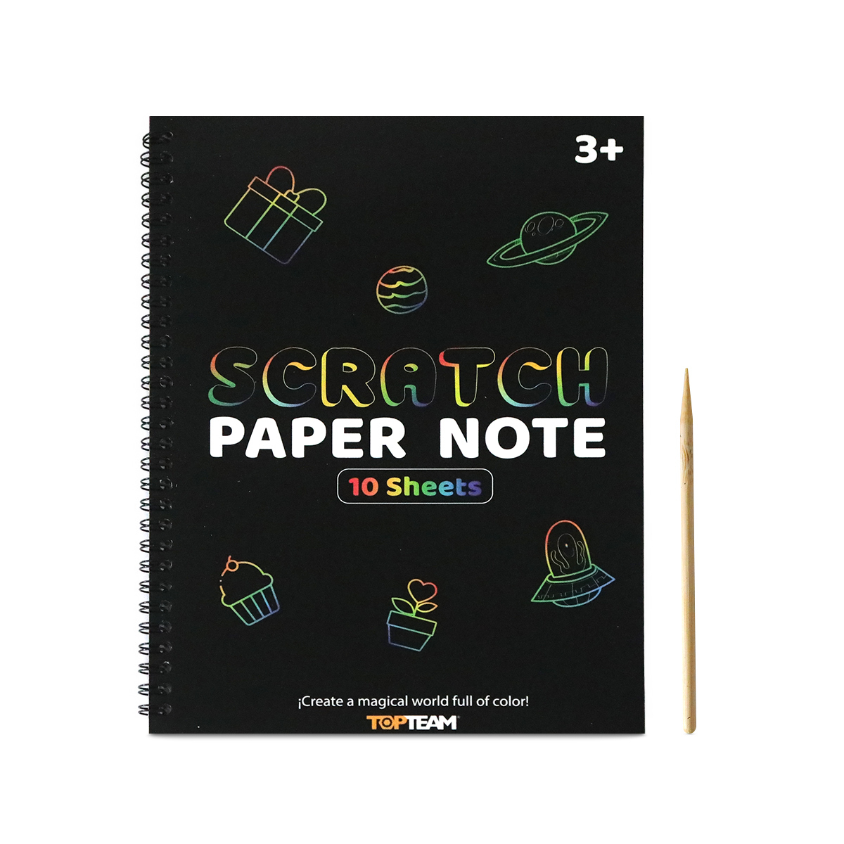 LIBRO MAGICO PARA RASPAR 10H
