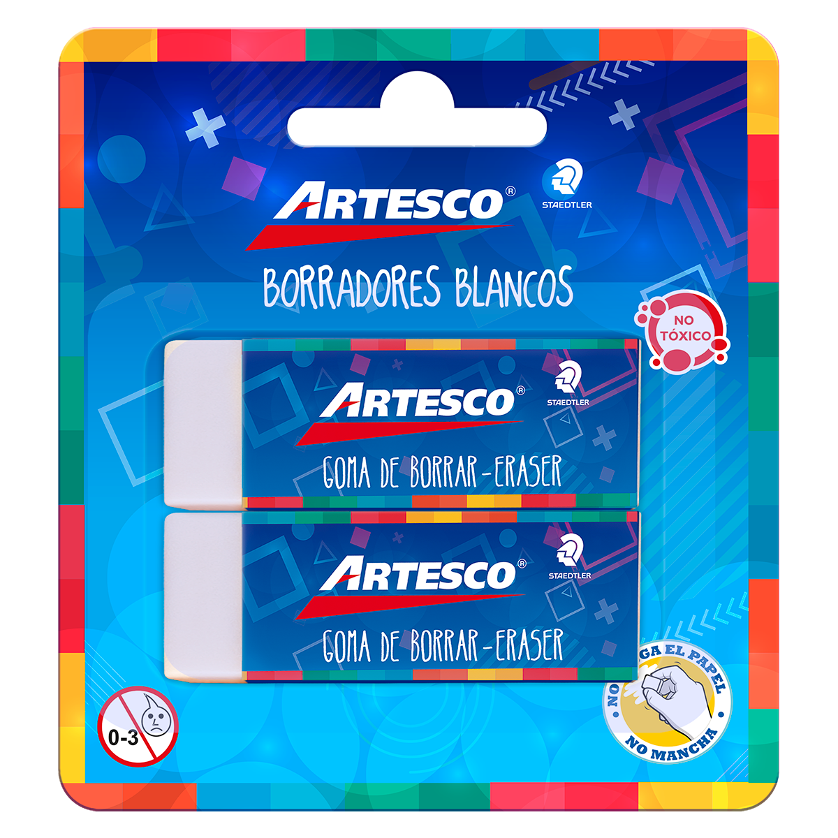 BORRADOR ARTESCO GRANDE P20 CON MANGA 2U