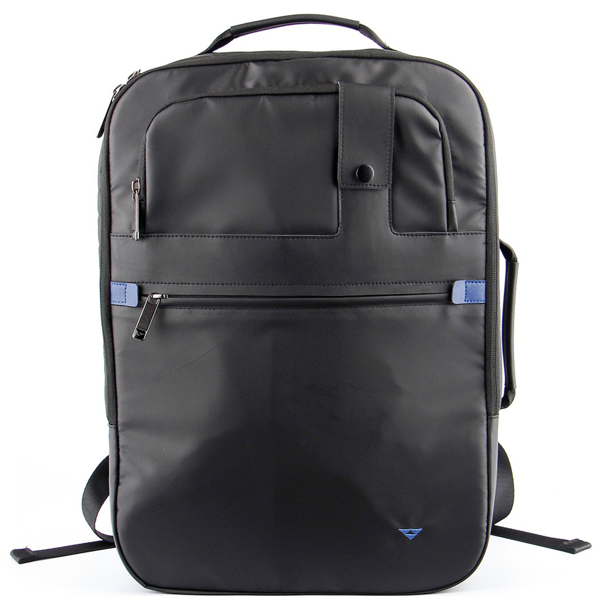 BACK PACK LAPTOP 17 Y TABLET TIPO PIEL GRIS PLATINADO