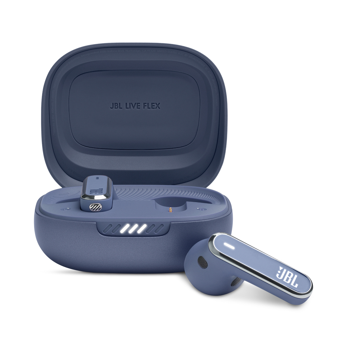 AUDIFONO JBL INALAMBRICO AZUL LIVE FLEX