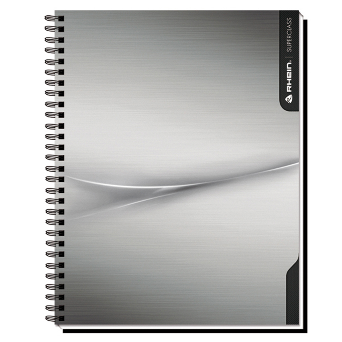 CUADERNO METALIC CARTA L8 RAYA