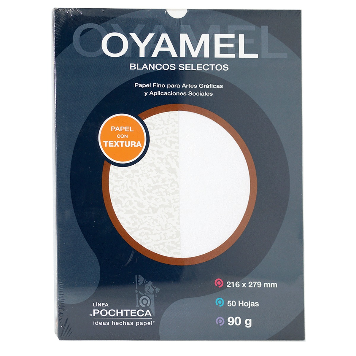 PAPEL OYAMEL BLANCO 90G CARTA 50 HJS
