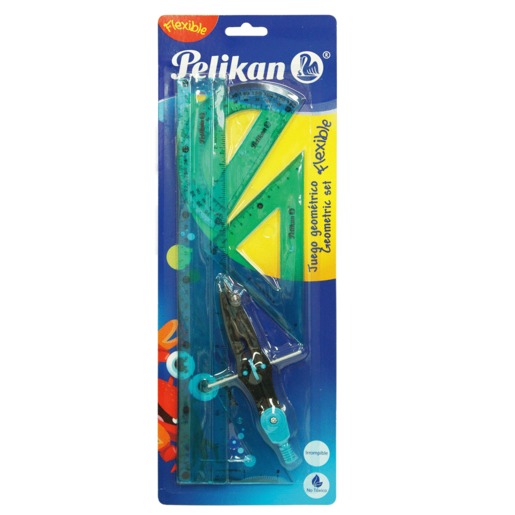 Set escolar marca Pelikan con utiles complementarios listos para usar. Ahorra tiempo y dinero con productos coordinados para escuela, oficina o regalo.