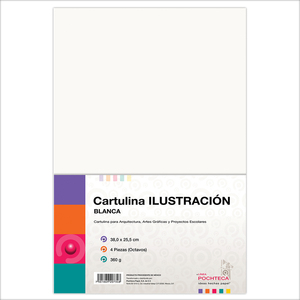 CARTULINA ILUSTRACION 38X25.5 PQ 4PZ CARTULINA ILUSTRACION 38X25.5 PQ 4PZ