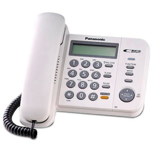 TELEFONO PANASONIC BLANCO TS580 TELEFONO PANASONIC BLANCO TS580