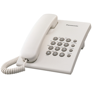 TELEFONO PANASONIC ALAMBRICO BLANCO KX-TS500LX1W TELEFONO PANASONIC ALAMBRICO BLANCO KX-TS500LX1W