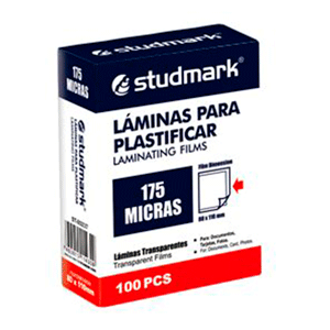 LAMINAS 80 X 110MM 175 MICRAS