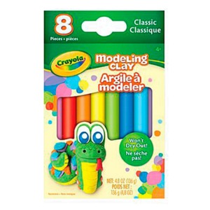 PLASTILINA COLORES CLASIC C/8 PLASTILINA COLORES CLASIC C/8