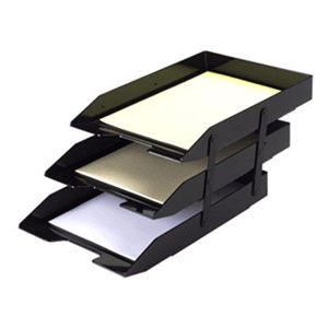 BANDEJA TRIPLE ARTICULABLE OF. NEGRO BANDEJA TRIPLE ARTICULABLE OF. NEGRO