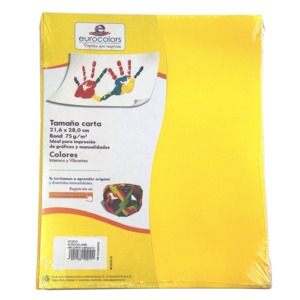 PAPEL EUROCOLOR COLORES VIBRANTES 100H PAPEL EUROCOLOR COLORES VIBRANTES 100H