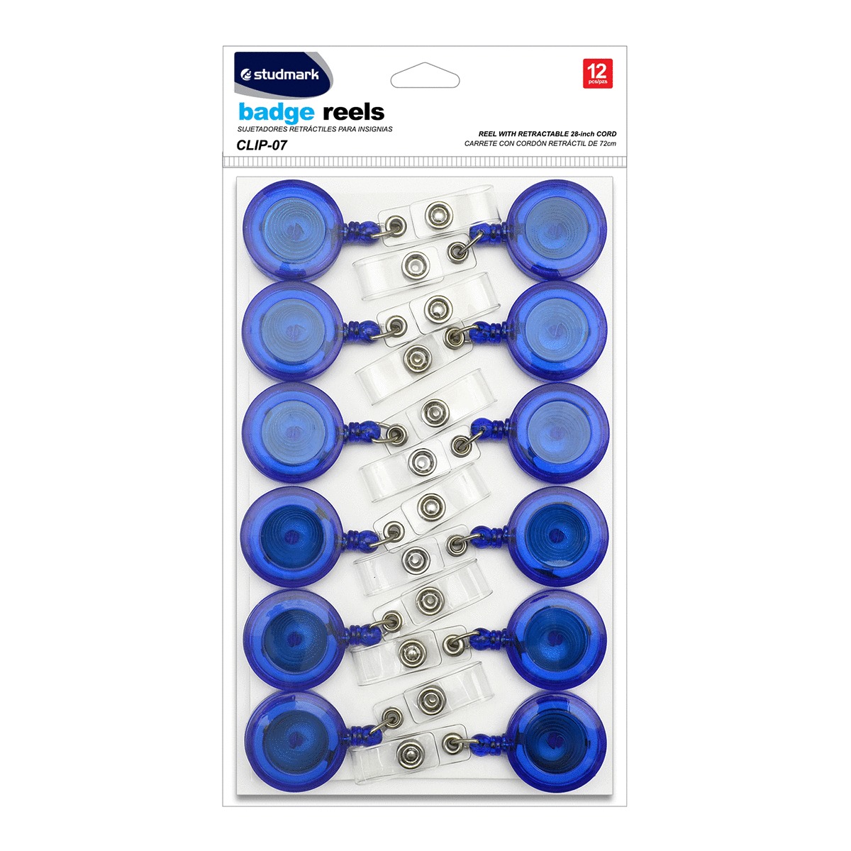 CLIP YOYO AZUL, 12PZS