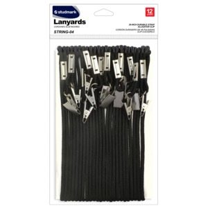 CORDON CON CLIP DE METAL NG P-CREDENCIAL 12 PIEZAS CORDON CON CLIP DE METAL NG P-CREDENCIAL 12 PIEZAS