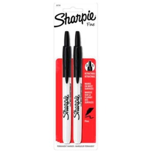 SHARPIE RT FINE NEGRO B/2