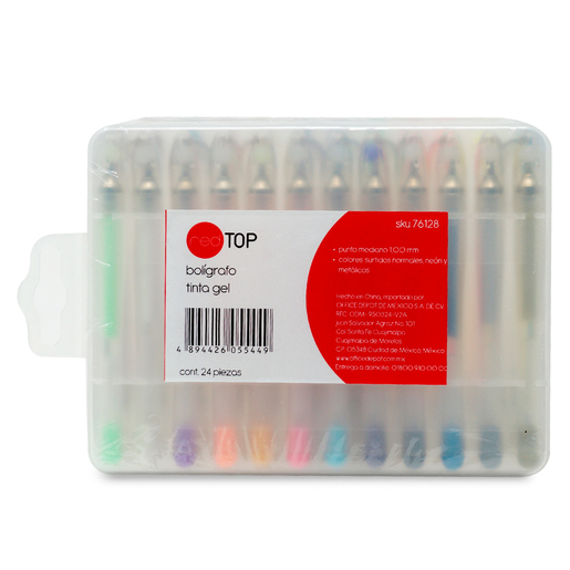 Boligrafo marca Office Depot de tinta fluida y trazo uniforme. Escritura comoda y duradera para uso diario en escuela y oficina.