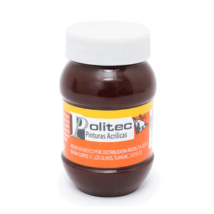 PINTURA ACRILICA SOMBRA CAFE POLITEC N304 100ML PINTURA ACRILICA SOMBRA CAFE POLITEC N304 100ML
