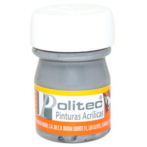 PINTURA ACRILICA GRIS POLITEC N317 20ML PZ PINTURA ACRILICA GRIS POLITEC N317 20ML PZ