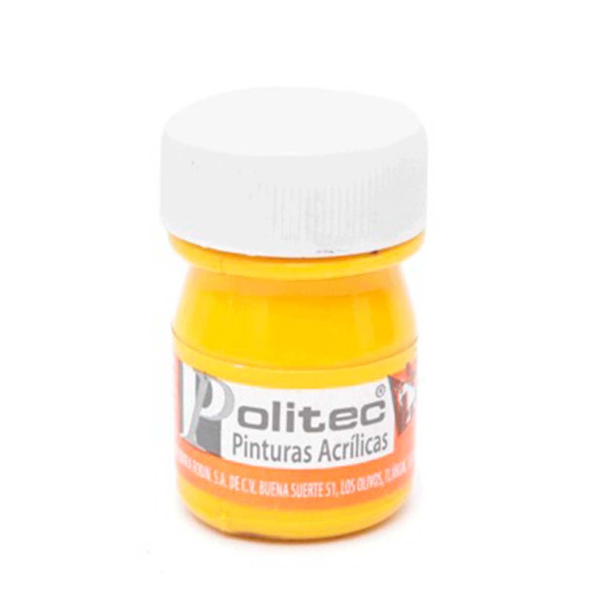 PINTURA ACRILICA AMARILLO POLITEC 20ML PZ | Office Depot Honduras