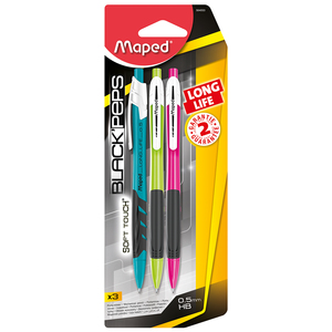 PORTAMINAS LONG LIFE 0.5MM SURT B/3 PORTAMINAS LONG LIFE 0.5MM SURT B/3
