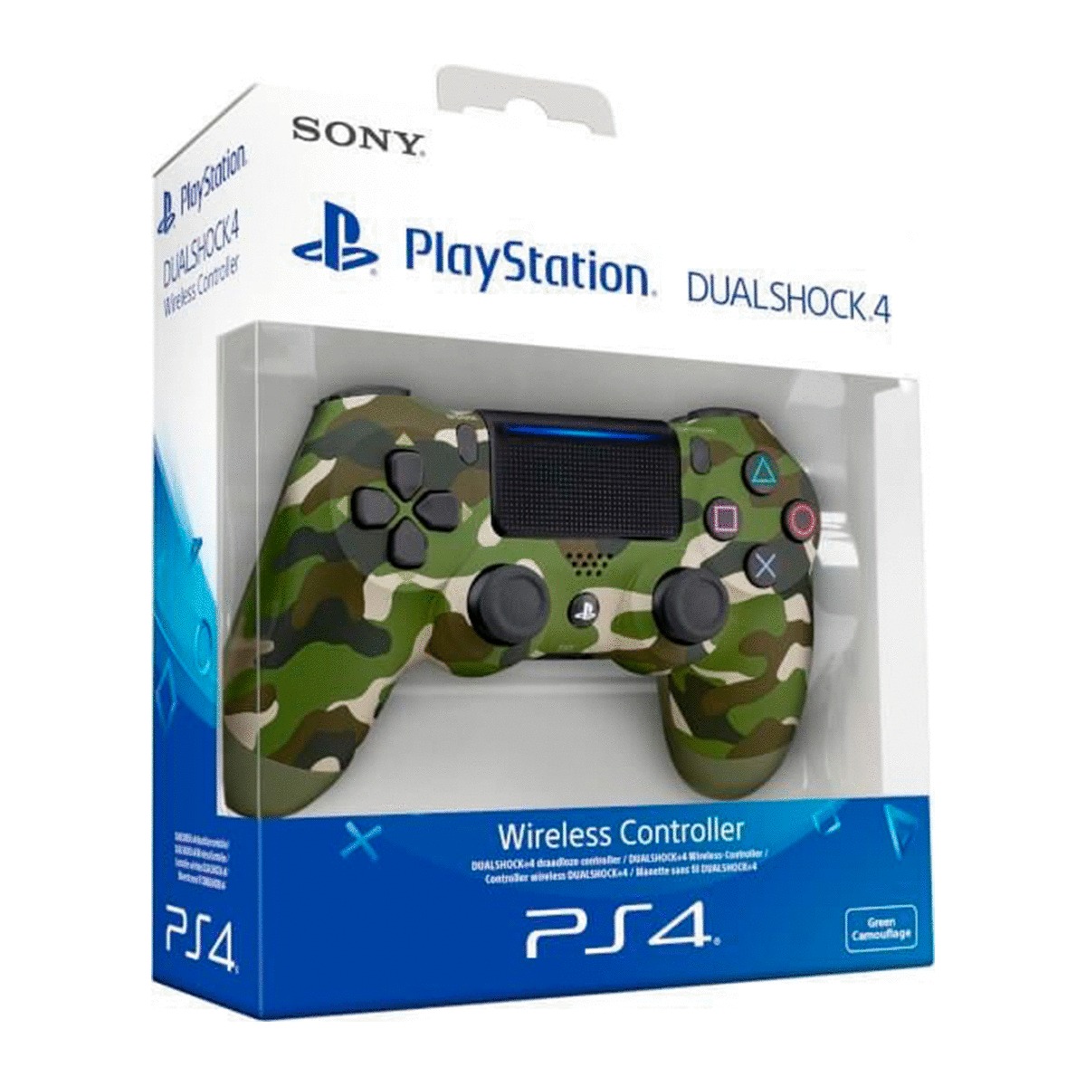 CONTROL SONY DUALSHOCK 4 CAMUFLAJE VERDE