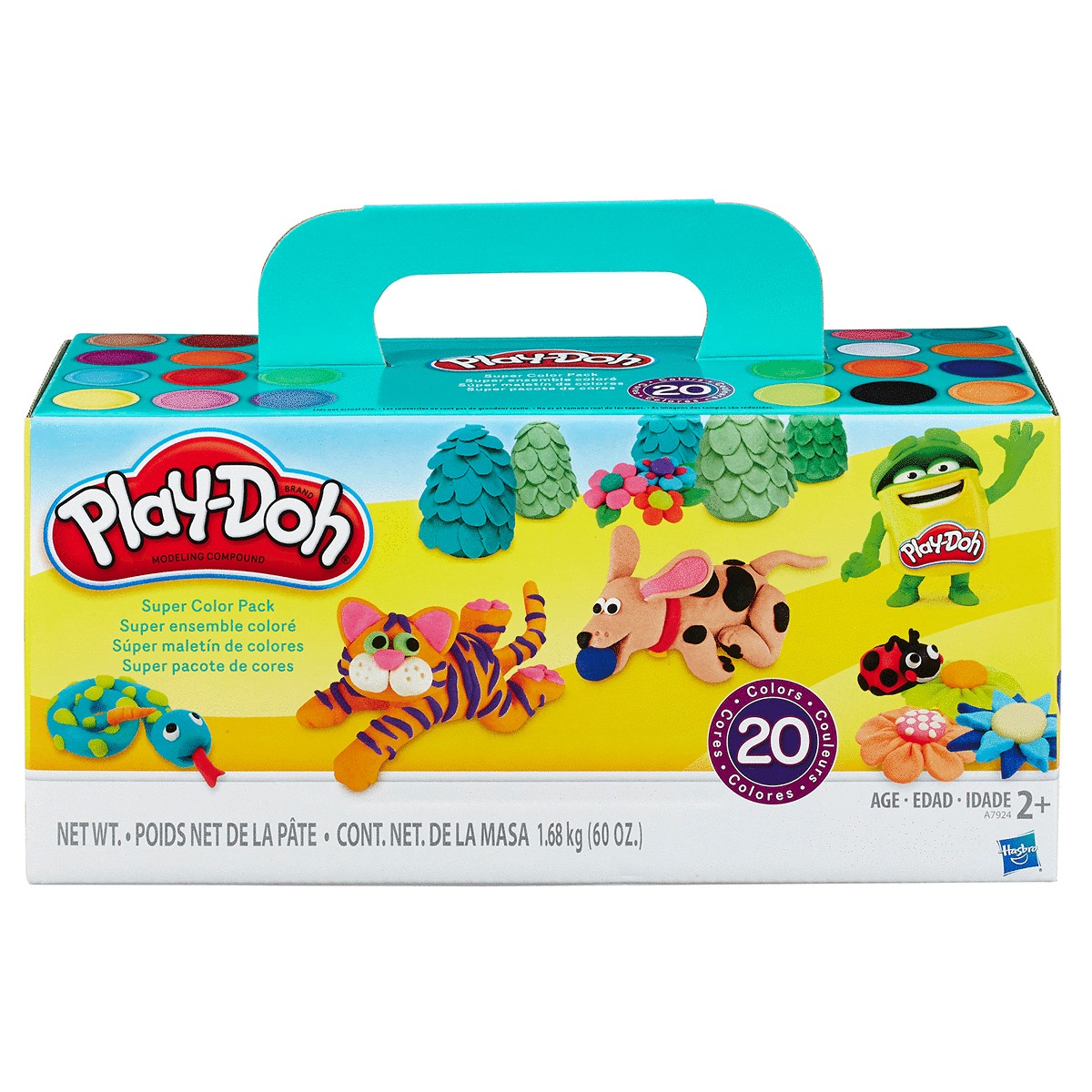 SUPER MALETIN PLAY DOH (20 UNIDADES SURTIDOS)