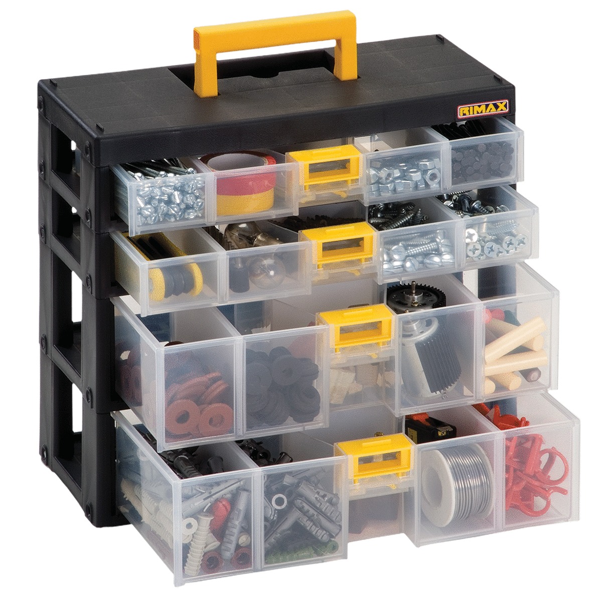 ORGANIZADOR CON GAVETAS RIMAX (PLASTICO,4 GAVETAS)