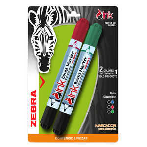MARCADOR PARA PIZARRON ZEBRA 2INK DOBLE PUNTA SURTIDO 2U MARCADOR PARA PIZARRON ZEBRA 2INK DOBLE PUNTA SURTIDO 2U