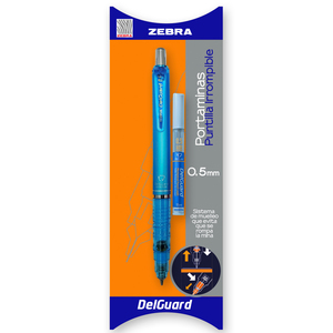 PORTAMINAS CON SISTEMA DE MUELLEO DELGUARD 0.5 MM PORTAMINAS CON SISTEMA DE MUELLEO DELGUARD 0.5 MM