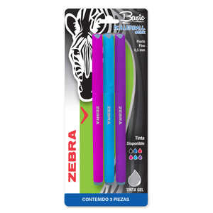 ROLLERBALL STICK TINTA DE GEL BASIC 0.5 MM FASHION ROLLERBALL STICK TINTA DE GEL BASIC 0.5 MM FASHION