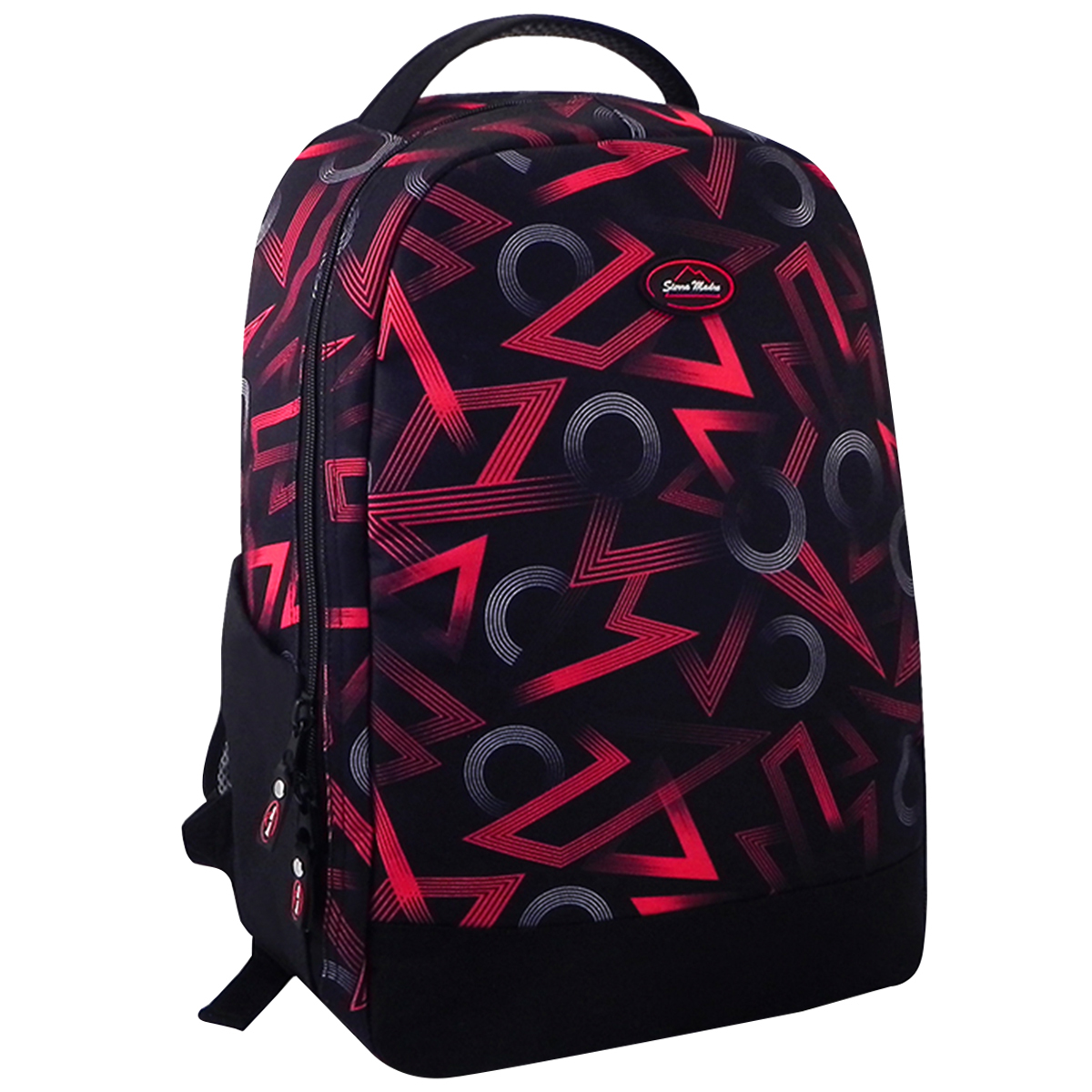 MOCHILA JUVENIL SIERRA MADRE COLOR (NEGRO)