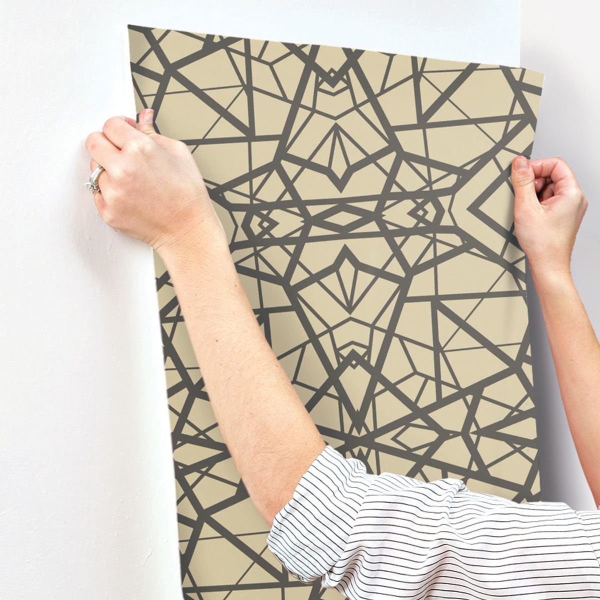 VINIL DECORATIVO GEOMETRIC-NEGRO