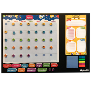 PIZARRON MAGNETICO PLACKIT ESCOLAR PIZARRON MAGNETICO PLACKIT ESCOLAR