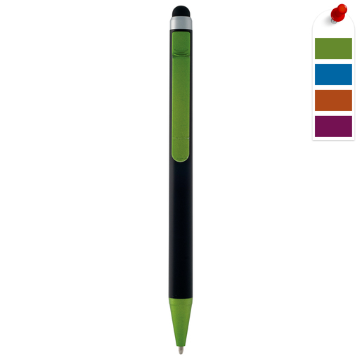 Bolígrafo marca Monteverde de tinta fluida y trazo uniforme. Escritura cómoda y duradera para uso diario en escuela y oficina.