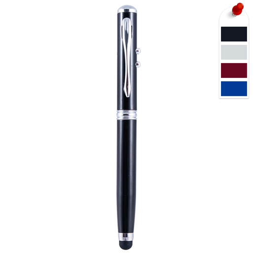 Boligrafo marca Monteverde de tinta fluida y trazo uniforme. Escritura comoda y duradera para uso diario en escuela y oficina.