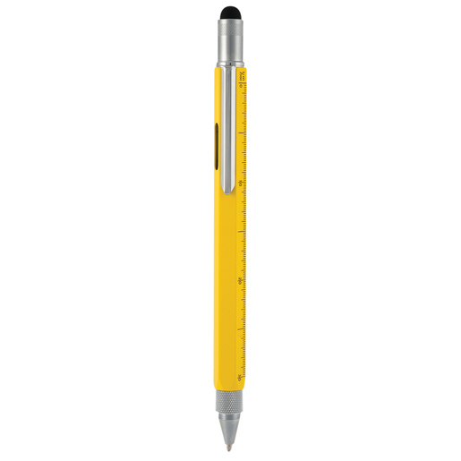 Boligrafo marca Monteverde de tinta fluida y trazo uniforme. Escritura comoda y duradera para uso diario en escuela y oficina.