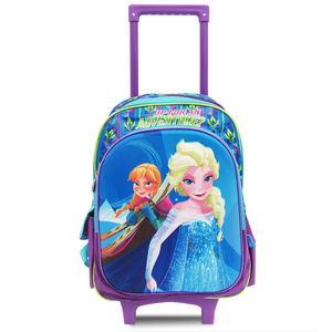 MOCHILA DE FROZEN 8D C/RUEDA 16""" MOCHILA DE FROZEN 8D C/RUEDA 16"""