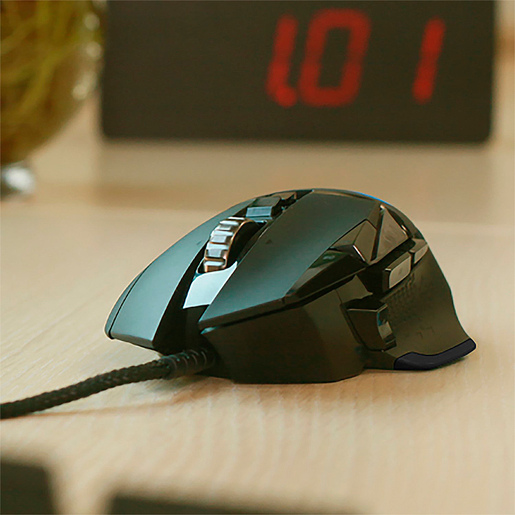 MOUSE LOGITECH G502 GAMING (OPTICO, ILUMINAD0)