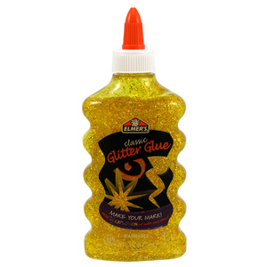 GOMA ELMERS GLITER AMARILLO 6OZ