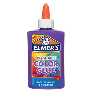 GOMA ELMERS COLOR MORADO 5OZ