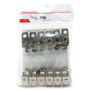 CLIP METALICO PARA GAFETE OFFICE DEPOT CLIP METALICO PARA GAFETE OFFICE DEPOT