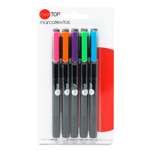 MARCATEXTO PUNTA CINCEL C/DOBLE PUNTA, AMARILLO Y COLOR 5U MARCATEXTO PUNTA CINCEL C/DOBLE PUNTA, AMARILLO Y COLOR 5U