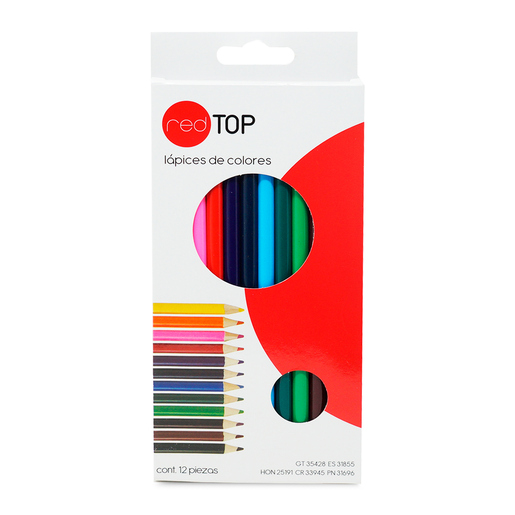 Lapices de colores marca Office Depot con mina pigmentada y resistente. Trazos suaves, intensos y mezclables para dibujo, coloreado y proyectos escolares.