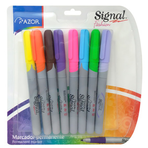 MARCADOR SIGNAL PERMANENTE FASHION 8U