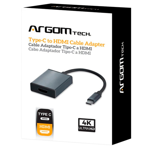 ADAPTADOR ARGOM USB C A HDMI ARG-CB-0060 Office Depot Honduras