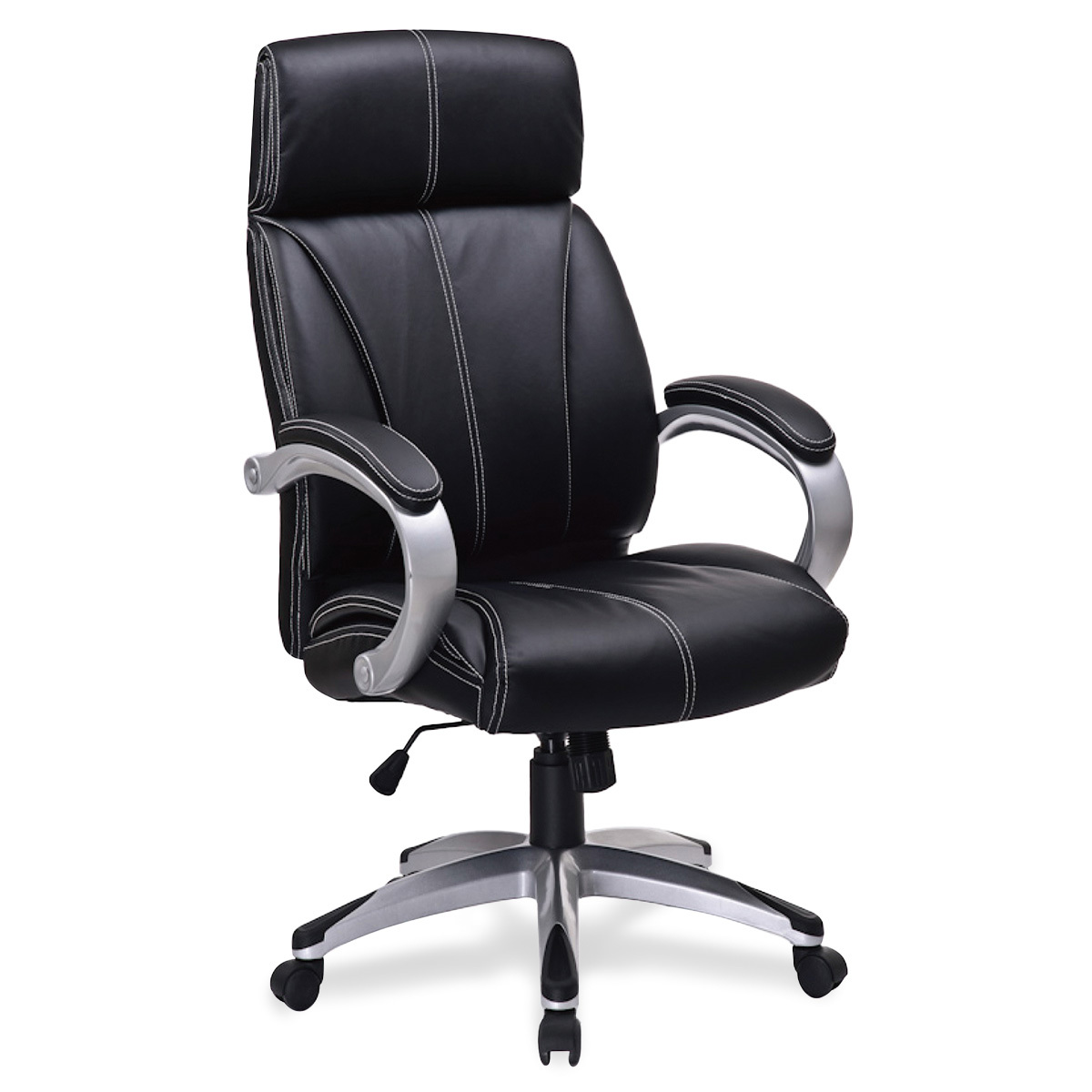 SILLA GERENCIAL DALLAS DE PU COLOR NEGRO 4TUNE